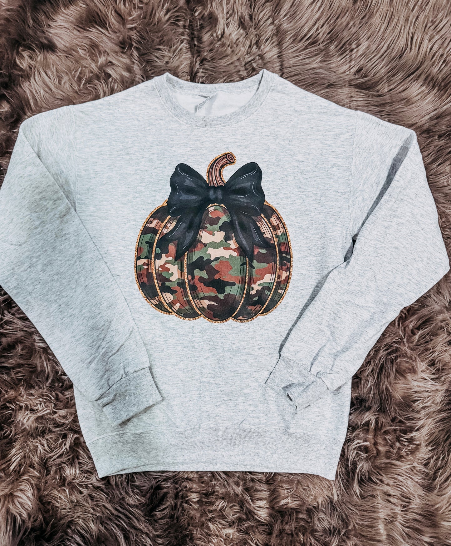 Camo Pumpkin Sweatshirt