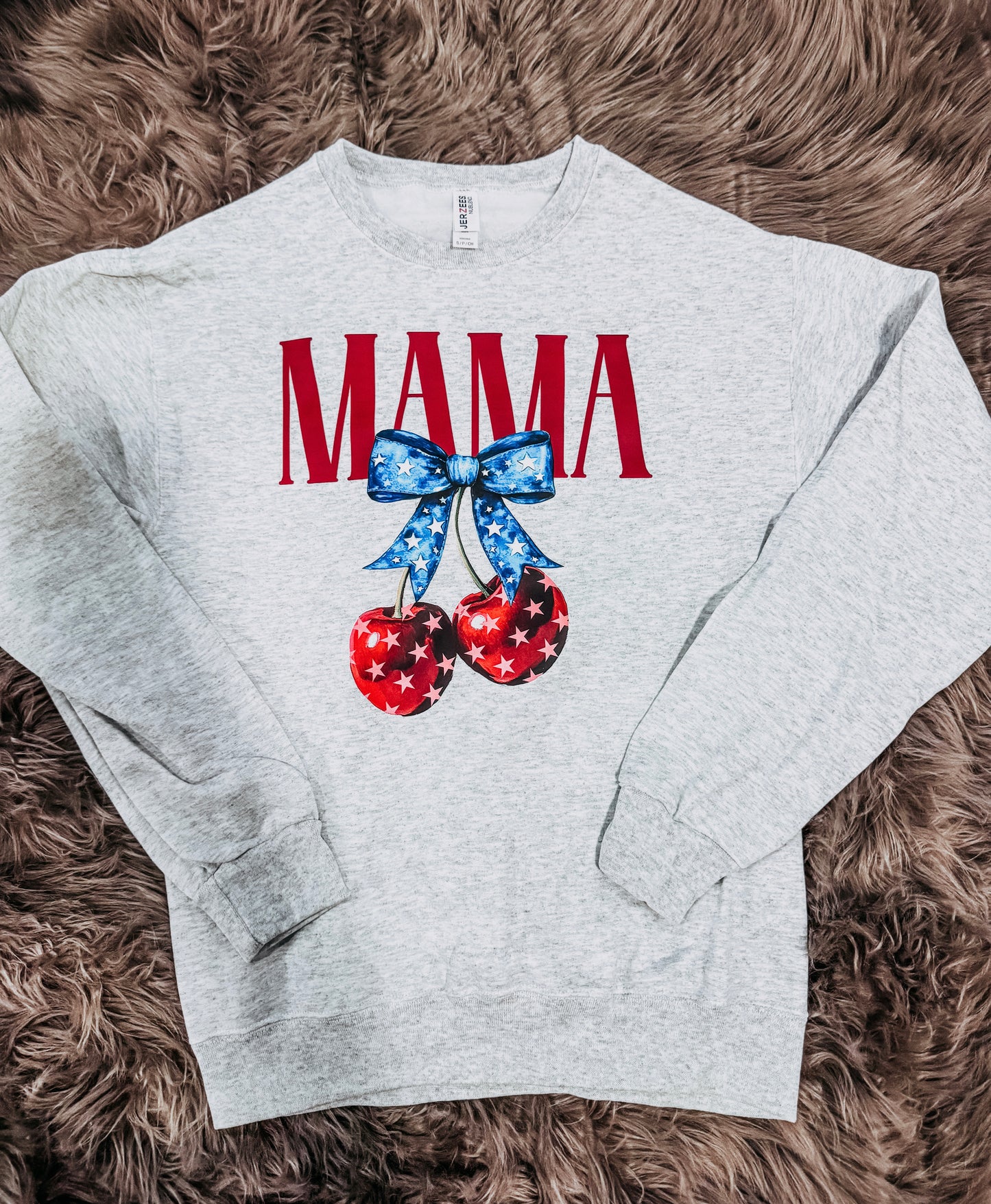 American Mama Cherry Sweatshirt