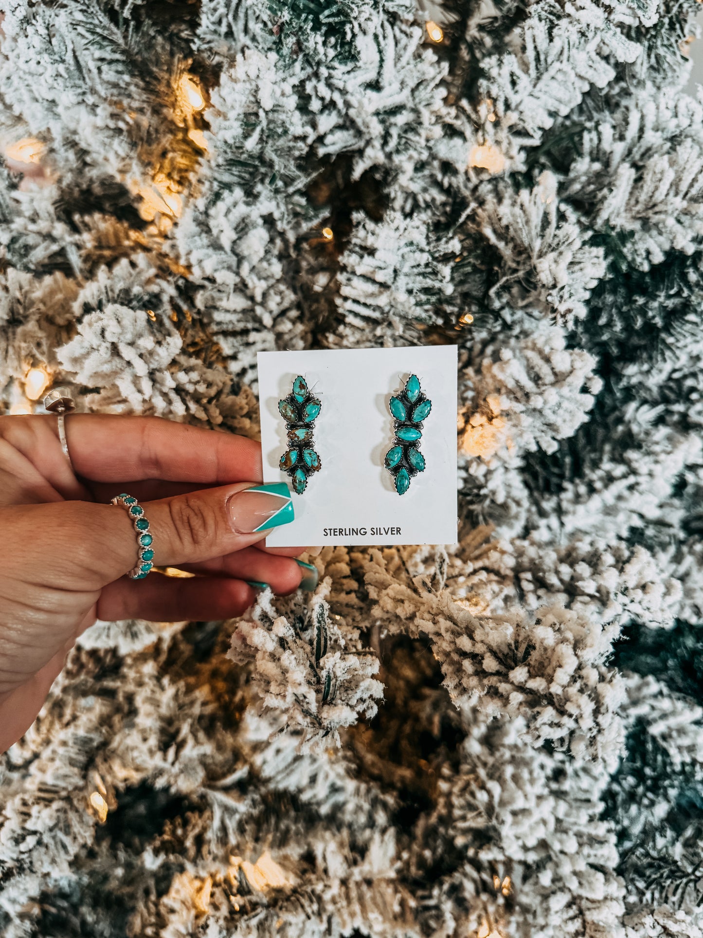 Kingman Cutie Turquoise Earrings