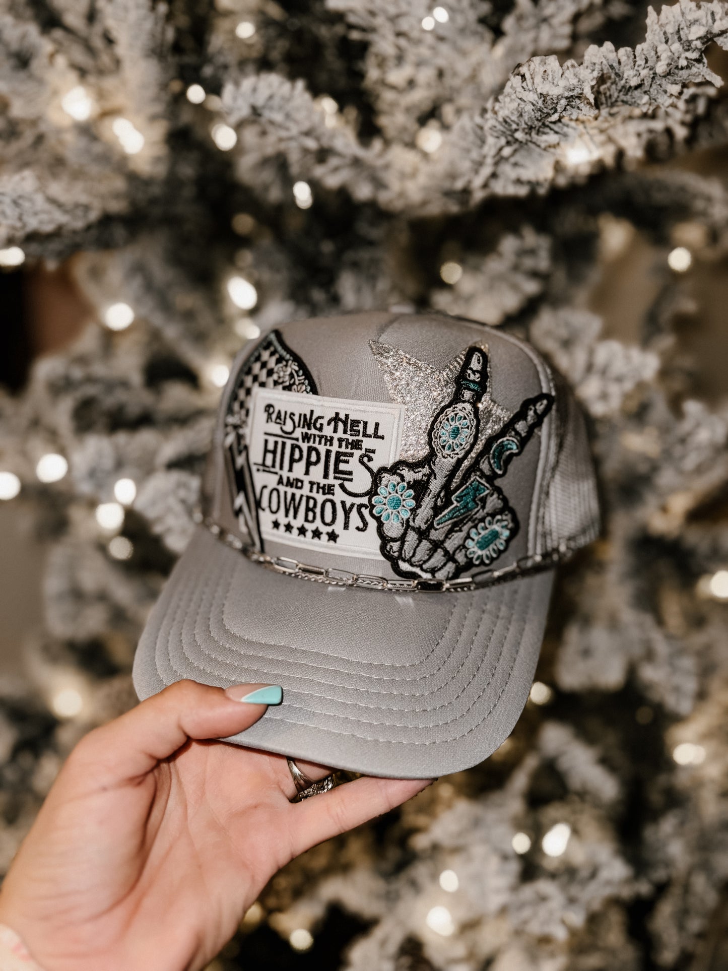 Hippies & Cowboys Trucker Cap