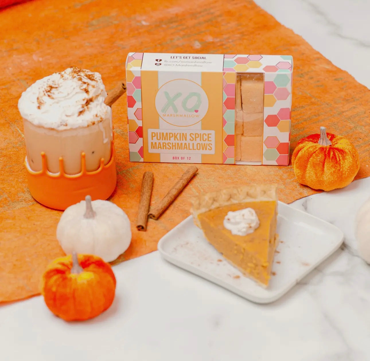 Pumpkin Spice Marshmallows