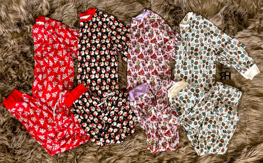 Christmas Jammies **LUXE KIDS JOGGER**
