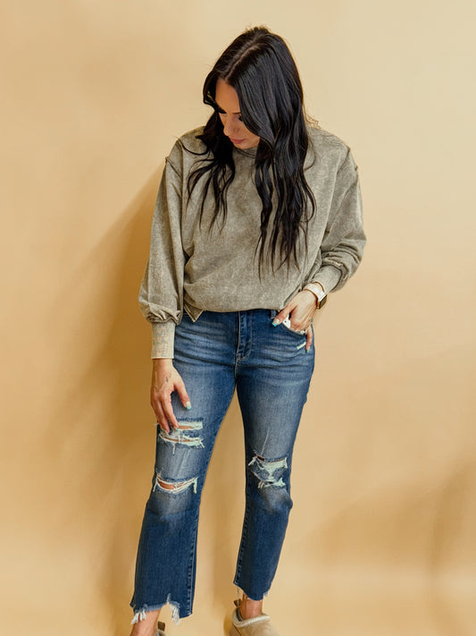 Dallas Sweatshirt (Chocolate)