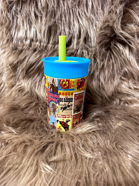 Cowkid Tumbler [Rodeo Poster]