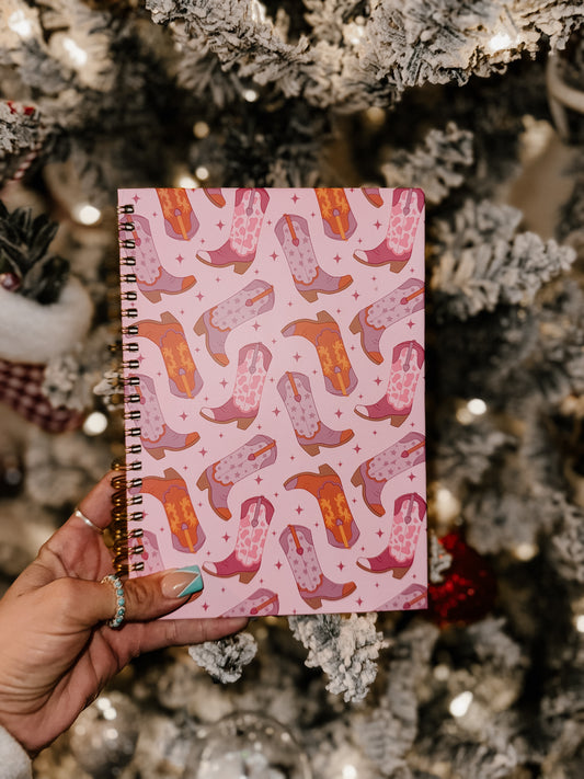 Cutesy Notebook [Boots Collage]