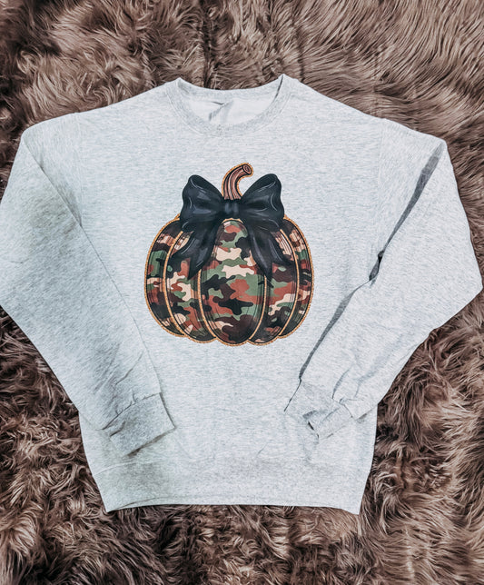 Camo Pumpkin Sweatshirt