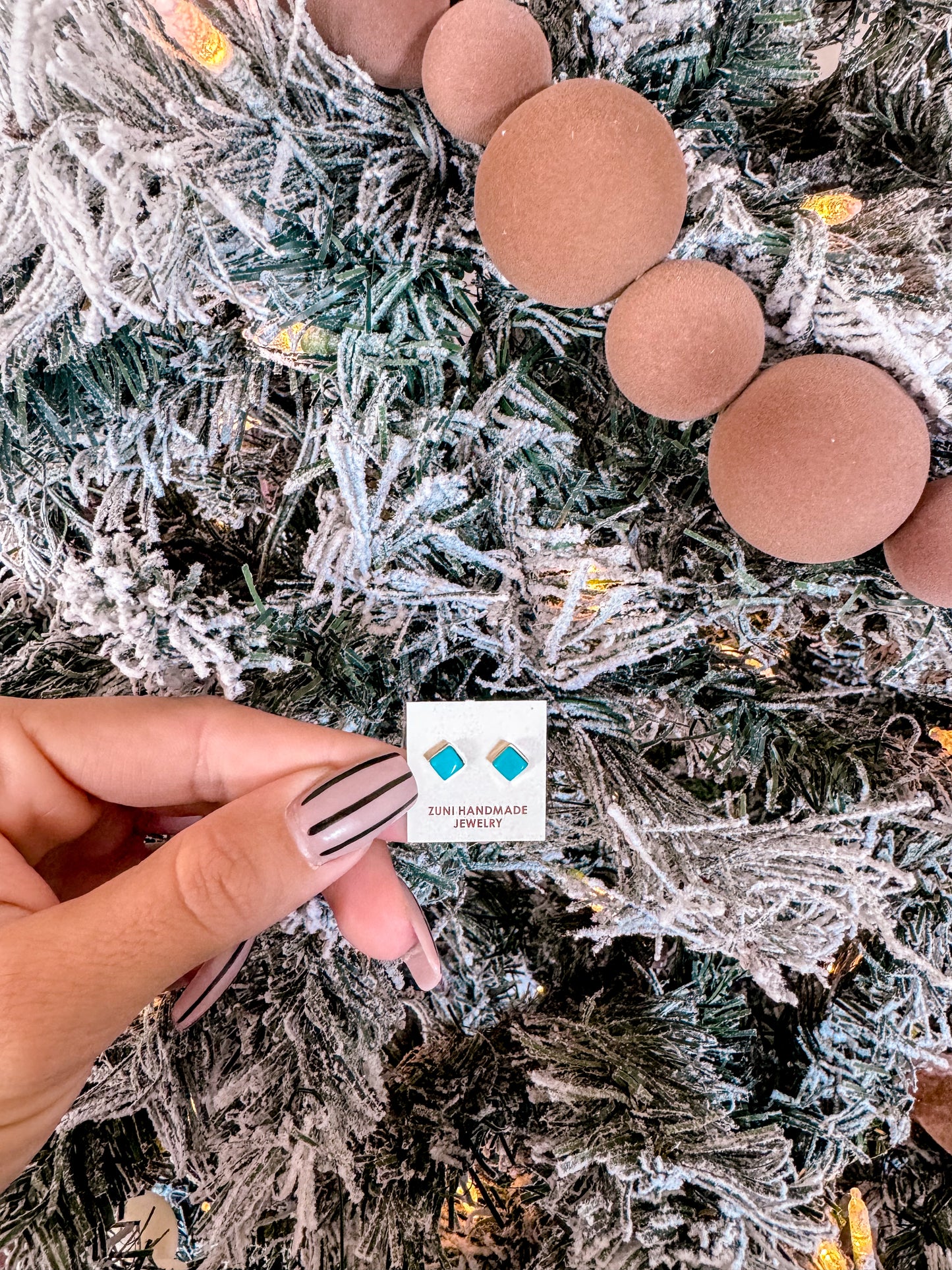 Zuni Turquoise Square