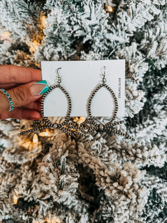 n a v a j o Bow Tie Earrings [Authentic]