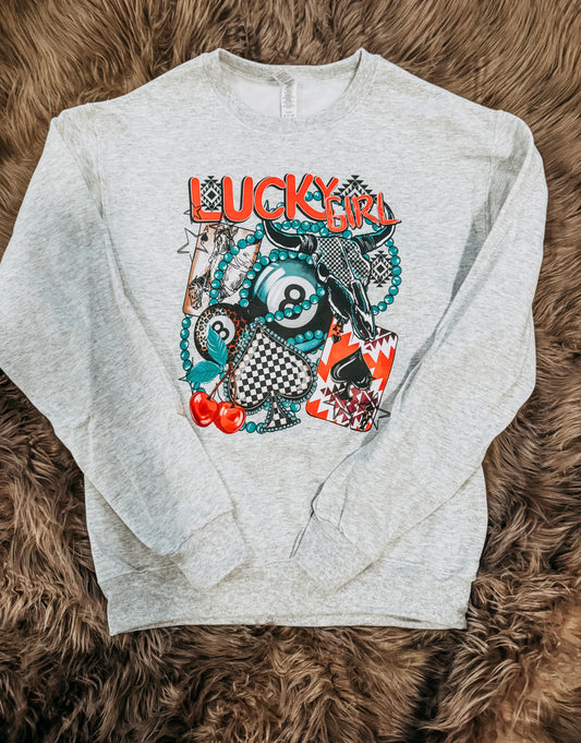 Lucky Girl Sweatshirt