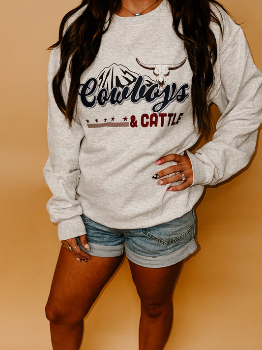 Cowboys & Cattle Sweatshirt