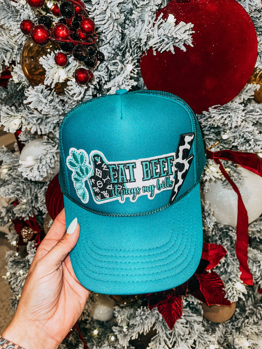Eat Beef Trucker Cap
