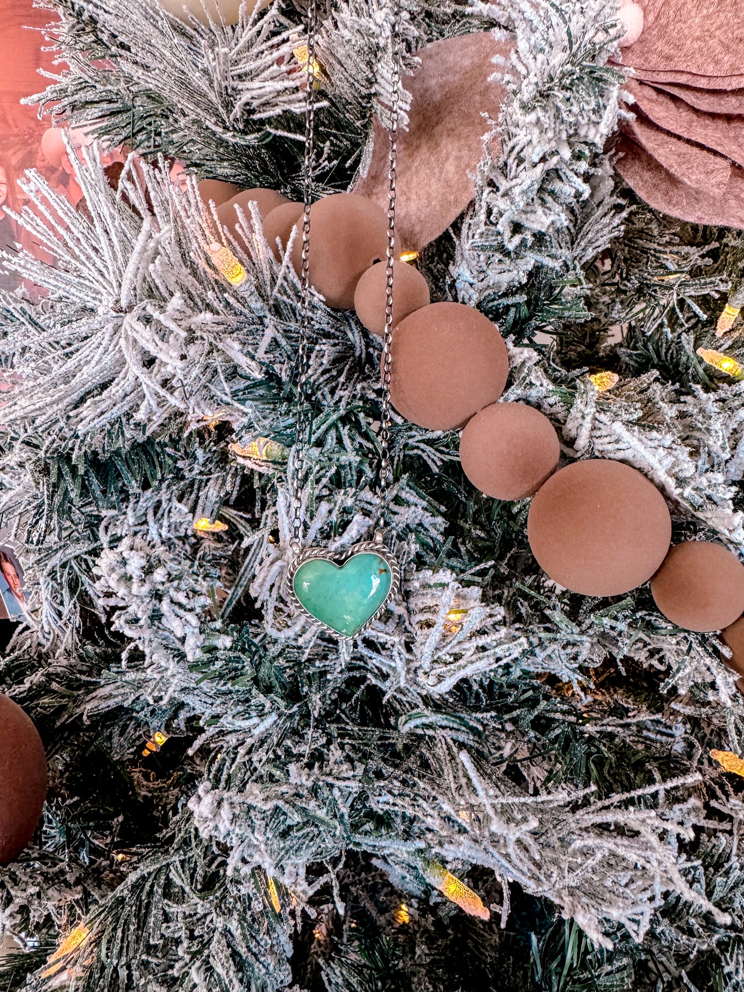 Kingman Heart Necklace