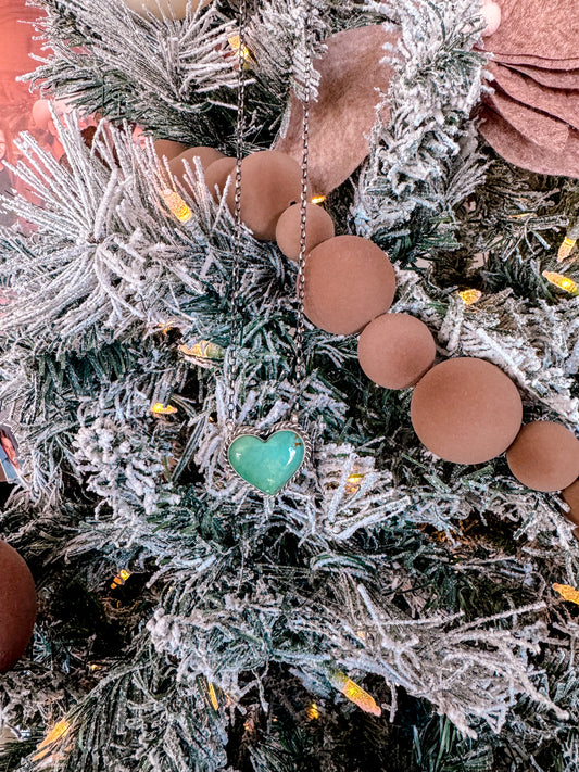 Kingman Heart Necklace