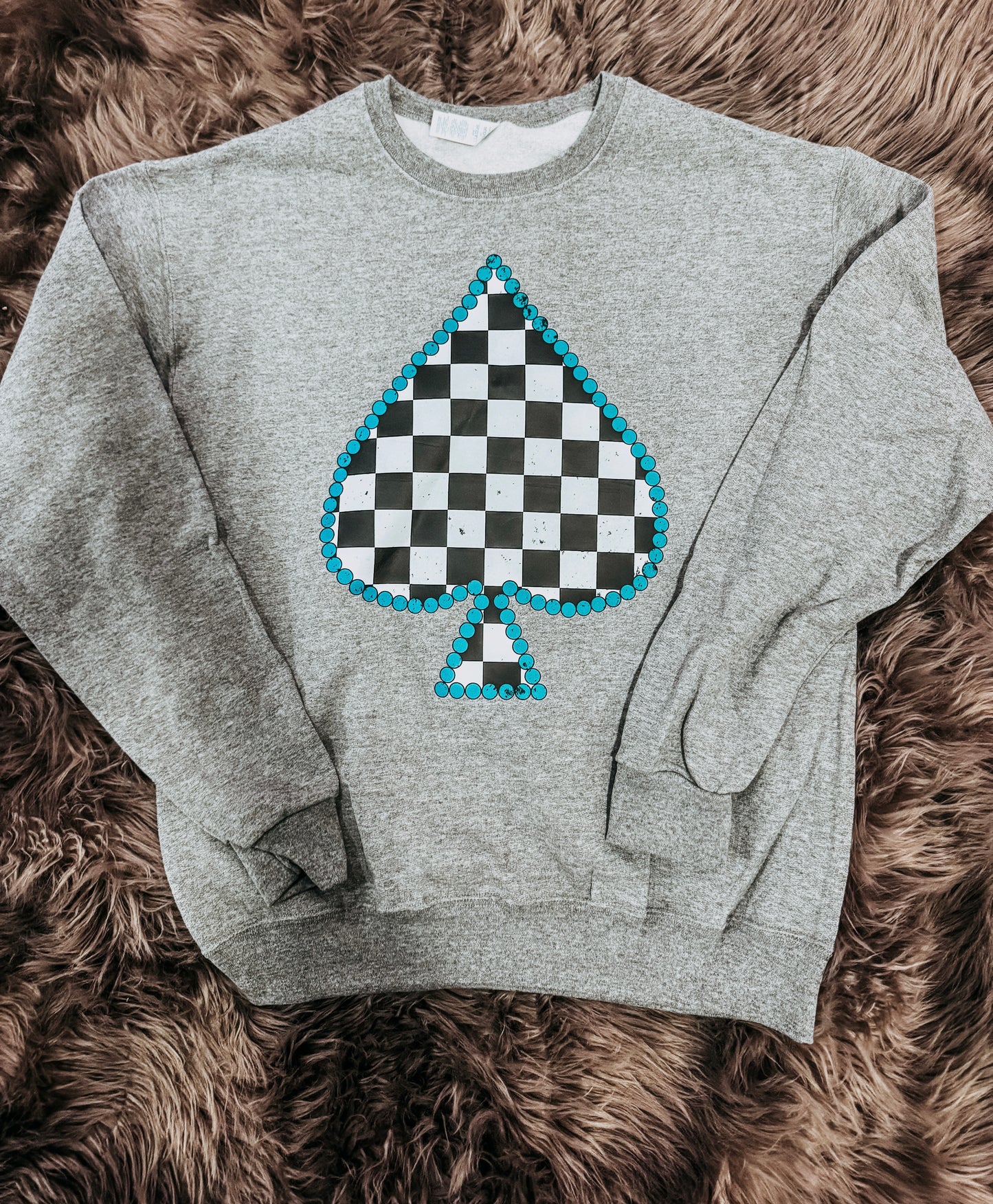 Checkered Ace Sweatshirt