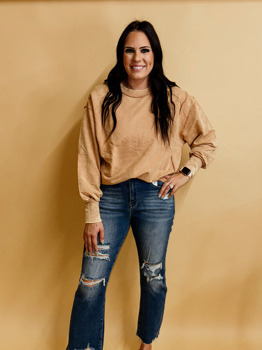 Dallas Sweatshirt (Khaki)