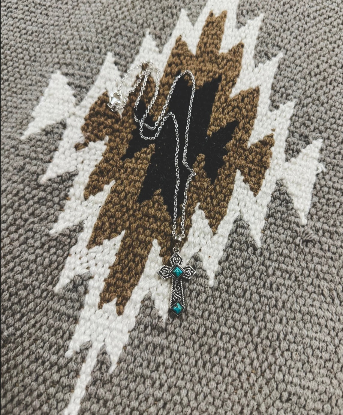 Kingman Cross Necklace [Designed by Kaitlyn + Stamped]