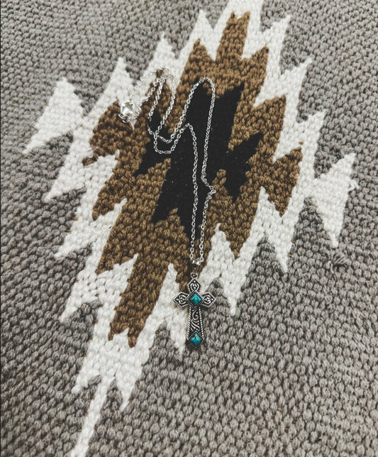 Kingman Cross Necklace [Designed by Kaitlyn + Stamped]