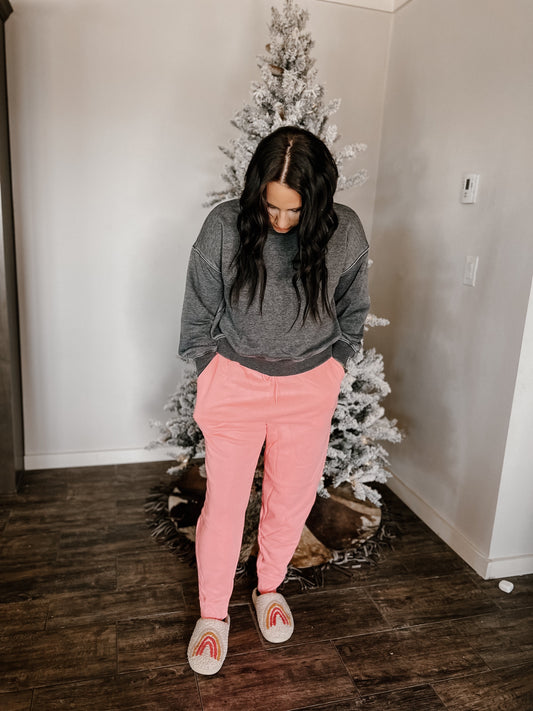 Comfy Cozy Sweats [Bubblegum]