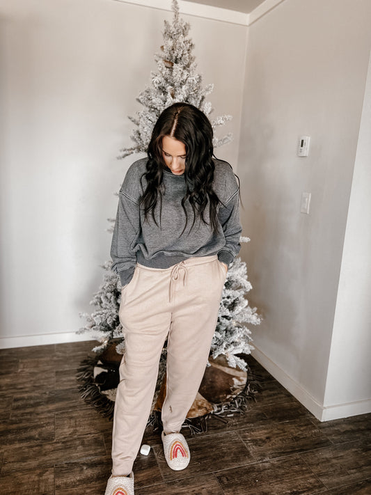 Comfy Cozy Sweats [Mocha]