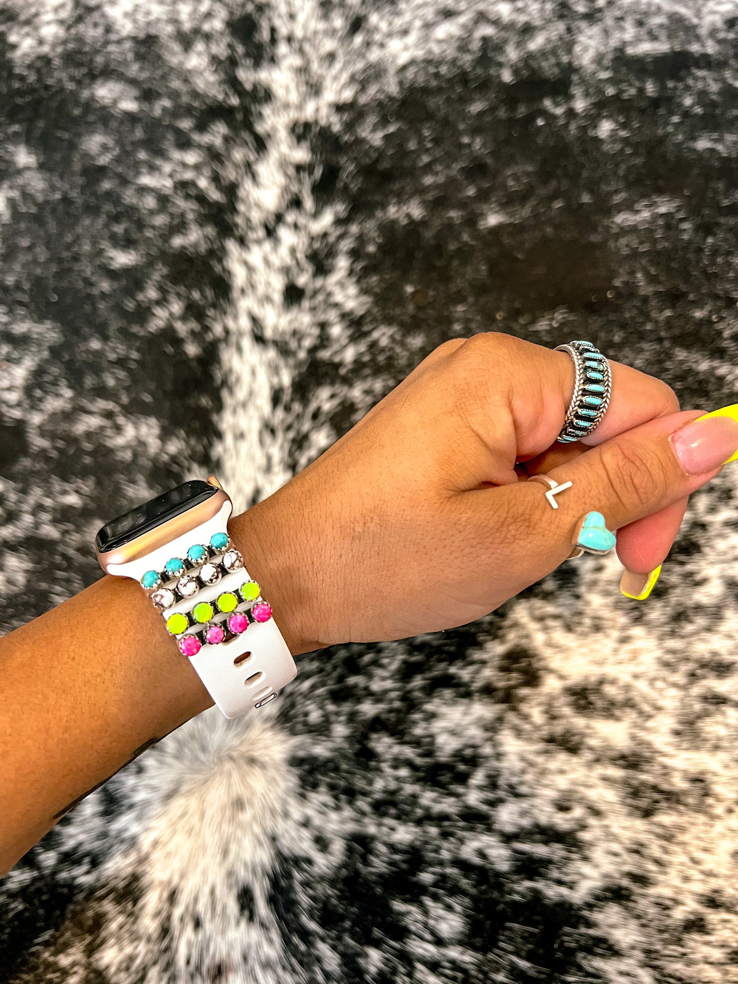 Authentic Turquoise Watch Charm